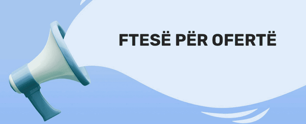 Ftesë për ofertë: Kontraktues për shërbime marketingu
